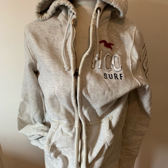 hollister thick hoodie